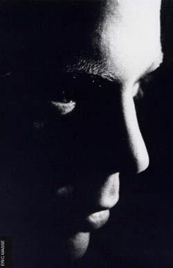 Portrait noir et blanc par mon frangin Simon 1998