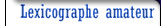 Lexicographe